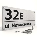 Табличка АДРЕС доска номер дома номер дома АЛЮМИНИЕВЫЕ ЦВЕТА 35х15