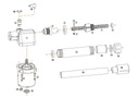 Wirnik silnika do siłownika TECHNO EUROMATIC Marka Euromatic