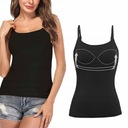 Круглая футболка без рукавов, размер L.