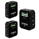SYNCO G2 A2 bezprzewodowy system mikrofonowy z ekranem TFT 2.4 GHz
