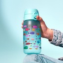 Бутылка для воды с носиком Рыбка с рисунками Медуза Морской конёк ION8 0,35 л