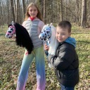 Кантар + віжки для Hobby Horse, розмір А3 by Galloping Kids, синій