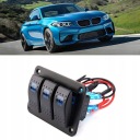 ПЕРЕМИКАЧ PANELSTEROWANIA DO LODZI 3X BLUE LED (СВІТЛОДІОД) 12-24V  (18746485481) фото min 8