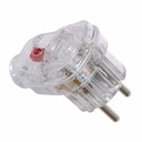 ВИЛКА С ВЫКЛЮЧАТЕЛЕМ И ДИОДОМ 16А 230В AWA TRANSP