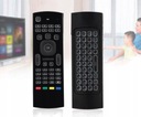 PILOT MX3 DO SMART TV SAMSUNG LG MYSZ KLAWIATURA BOX AIRMOUSE PODŚWIETLANY Układ klawiatury US international (qwerty)