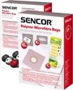 Sencor SVC 45/52 LEMON príslušenstvo/spotrebný materiál pre vysávač Druh vrecko