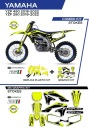 UFO НАБОР ПЛАСТИКОВЫХ ШПОНОК YAMAHA YZF 450 18-22