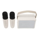 Мини-караоке-машина HiFi с динамическим освещением, портативная