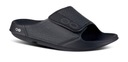 OOFOS OOahh Sport Flex Black Labirynth 40 восстановительных шлепанцев