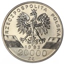 20 000 złotych - Jaskółki - 1993 rok Rodzaj Monety złotowe