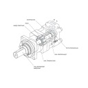 ДУЖЕ МІЦНИЙ ДВИГУН ГИДРАВЛІЧНИЙ SMSY 100 18KW 745OBR/MIN ZE WZMOCNIONYM  (18348920201) фото min 7