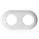 LOFT ДВОЙНАЯ РАМА 156x85мм БЕЛАЯ JLM РЕТРО ФРАНЦУЗСКИЙ СТИЛЬ