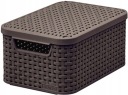 Curver Rattan Brown S Basket Корзина с крышкой 24 часа