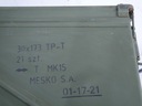 Ящик металлический военный 47х20,5х36,5