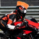 HELMET PERUKA PET DEKORACJA NA WIOLONCZELE ORANZOWY 1 PC  photo 11