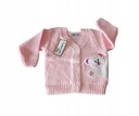 Sweter Sweterek dla dziewczynki akryl miś 104-110 Marka Inna marka