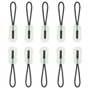 zipper cord pull tab Glow-in-the-dark function