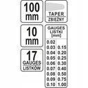 Толщин Yato 100 мм 002-1 мм YT-7220