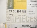 JUEGO ZAPATAS HAM. PARTE TRASERA RENAULT CLIO 3 7701207484 