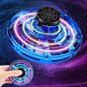 LIETAJÚCI DISK UFO MINI DRON LOPTA SVIETIACA GUĽA LED FLYNOVA SPINNER RINGO Séria UFO LATAJĄCA KULA DYSK