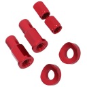 6 PIECES NUT DEFENSIVE FELGE KIT DYSTANSOWY STOP CU  photo 8
