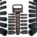 НАБОР УДАРНЫХ НАСАДОК 10-32 ММ 1/2 ДЮЙМА ЧЕРНЫЕ 13 ШТ. ЧЕРНЫЕ