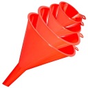 ВОРОНКИ УНИВЕРСАЛЬНЫЕ ДЛЯ АВТОМОБИЛЬНОГО МАСЛА, НАБОР 4 шт.