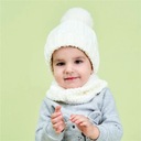 New Winter Beanies Cap Set Boys Girls Thick Knitted Hat Scarf Plush Kids He Kod producenta LZAmGLEzhijvgnzXQToc8770