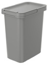 Контейнер для сортировки мусора SYSTEMA NKS12, гладкий, серый