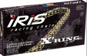MOTOCYCLETTE CHAÎNE MOTEUR IRIS 525 X-RINGOWY 124L COULEUR DORÉE GOLD AGRAFEphoto 11