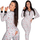 КОМБИНЕЗОН ПИЖАМНЫЙ СПАЛЬНЫЙ КОСТЮМ С КЛАПАНОМ ОРИГИНАЛ ОТ SLEEPDO размер XS