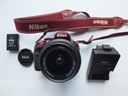 Nikon D5200 + Nikon AF-S DX Nikkor 18-55 mm 1:3.5-5.6G VR - przebieg 10072 Kod producenta VBA350K007