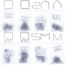 СКОБЫ ПЛАСТИКОВЫЕ СВАРОЧНЫЕ 8 ВИДОВ 800 ШТ.