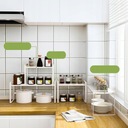 Rozszerzalne półki Stojąca kuchnia do kuchni Wysokość mebla 0 cm
