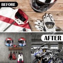 МНОГОФУНКЦИОНАЛЬНЫЙ КРЕПЛЕНИЕ NA ШЛЕМ MOTOCYKLOWY, КРЕПЛЕНИЕ SCIENNY Z 4 KLIPSAMI  фото 9