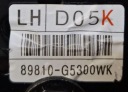 CEINTURE DE SÉCURITÉ ARRIÈRE GAUCHE KIA NIRO 89810G5300 1.6L 2017photo 7
