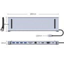 USB C 3.0 HDMI 4K RJ45 LAN Док-станция PD 11 в 1