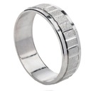 МУЖСКОЕ ЖЕНСКОЕ СЕРЕБРЯНОЕ КОЛЬЦО С РОДИЕВЫМ ПОКРЫТИЕМ 11