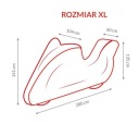 ПОЛЬСЬКИЙ ГАРНИЙ СТАН ЧОХОЛ NA МОТОЦИКЛ ДВИГУН Z КУФРЕМ ROZM. XL - НЕ OXFORD  фото 9