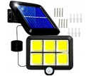 LAMPA SOLARNA Z CZUJNIKIEM RUCHU ZMIERZCHU 120 LED