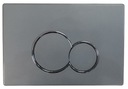 Кнопка для полоскания металлов Simba для базовой рамы туалета Geberit Delta Basic Up100