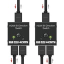 РАЗДЕЛИТЕЛЬ HDMI 2.0 2x НА 1 ДВУНАПРАВЛЕННЫЙ РАЗДЕЛИТЕЛЬ HDMI 4K 2x1