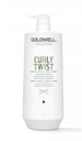 Goldwell Curls Waves Šampón Kučeravé vlasy 1000ml Účinok regeneráciu a hydratáciu