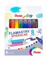 Стираемые маркеры ARTS PENTEL, 8 цветов