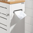 SoBuy BZR85-W Stojaci držiak toaletného papiera Úložný priestor na toaletnú pa Šírka nábytku 20 cm