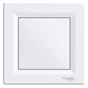 Schneider Asfor конечная крышка с белой рамой