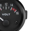 АВТО УНІВЕРСАЛЬНИЙ ВОЛЬТМЕТР 12 V 52 MM/2 ДЮЙМІВ МІРНИК НАПРУГИ T2  фото 9