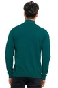Pánsky sveter Pologolf Elegantná Zelená Klasický Módny Strih Pohodlné MORAJ S EAN (GTIN) 5902720427691