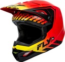 Внедорожный шлем FLY RACING YOUTH KINETIC MENACE Red JUNIOR S