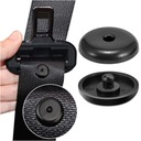 ЗАКЛЕПКА КРЫШКА РЕМНЯ БЕЗОПАСНОСТИ ЗАМОК УНИВЕРСАЛЬНЫЙ ЧЕРНЫЙ